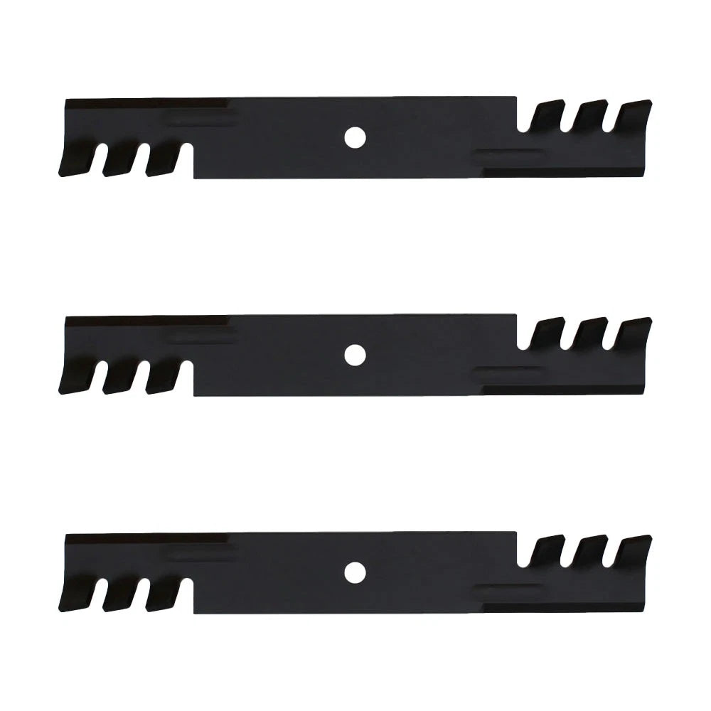 Set of 3 Copperhead Mulching Blades for Hustler (Commercial)
