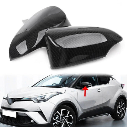 Set of 2 ABS Rear View Side Mirror Covers for Toyota C-HR (2016–2018)