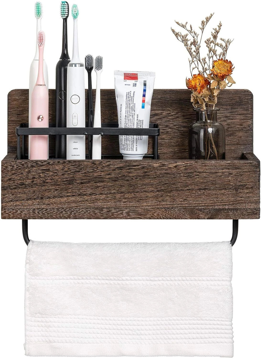 Wall Mounted Toothbrush Holder for Electric Toothbrushes