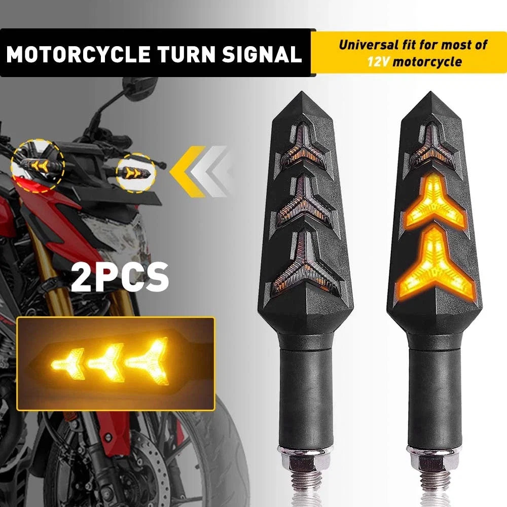 Turn Signal Flowing Light Amber LED for Suzuki Intruder Volusia VS VL (2001–2004)