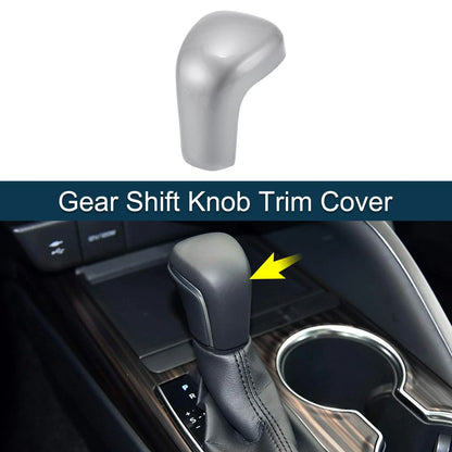 ABS Gear Shift Knob Cover Sticker for Toyota Camry Corolla Avalon (2012–2023)