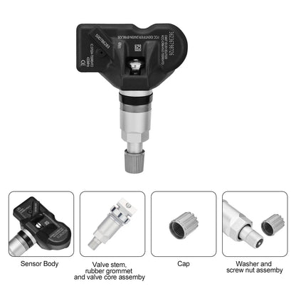 Set of 4 TPMS Tire Pressure Sensors for BMW X5 (2006–2010)
