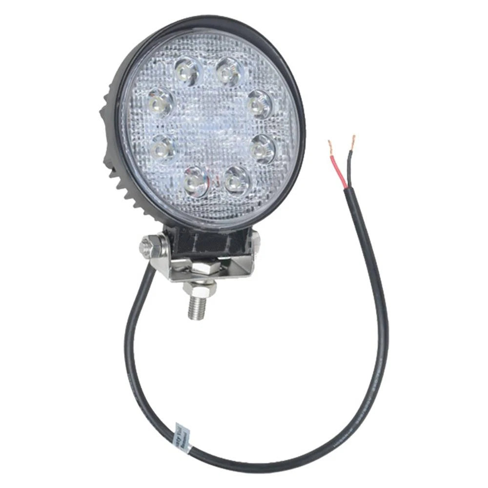 8 x 3 Watt White LED Flood Work Light for Automotive (1100 Lumens)