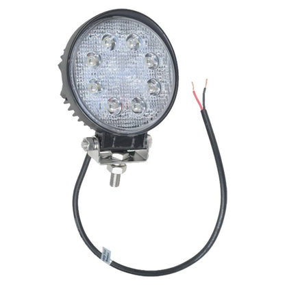 8 x 3 Watt White LED Flood Work Light for Automotive (1100 Lumens)