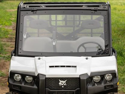 SuperATV Maxdrive Power Flip Windshield for Bobcat UV34/UV34XL (2019–2023)