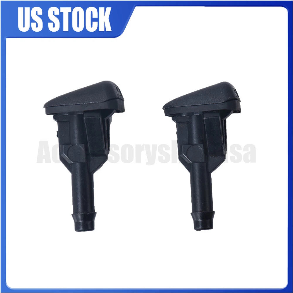 Set of 2 Windshield Wiper Washer Nozzles for Ford Explorer Mountaineer (1L2Z-17603-AA)
