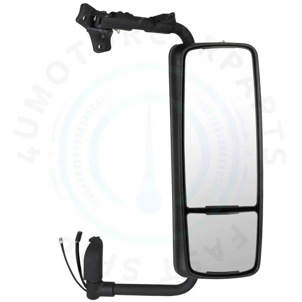 Passenger Side Towing Mirror for Volvo VNL (2004–2017) - Black Textured
