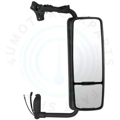 Passenger Side Towing Mirror for Volvo VNL (2004–2017) - Black Textured
