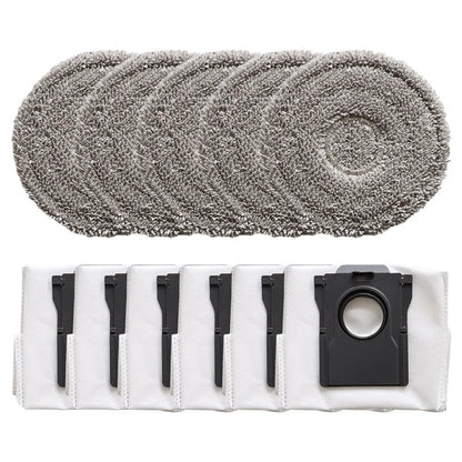Vacuum Accessory Kit for MOVA P10 Pro (RLP55SE) - 5 Mop Cloths, 6 Dust Bags