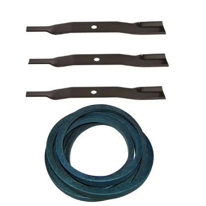 Finishing Mower Blades and V-Belt for Land Pride (Fits 5LK1610)