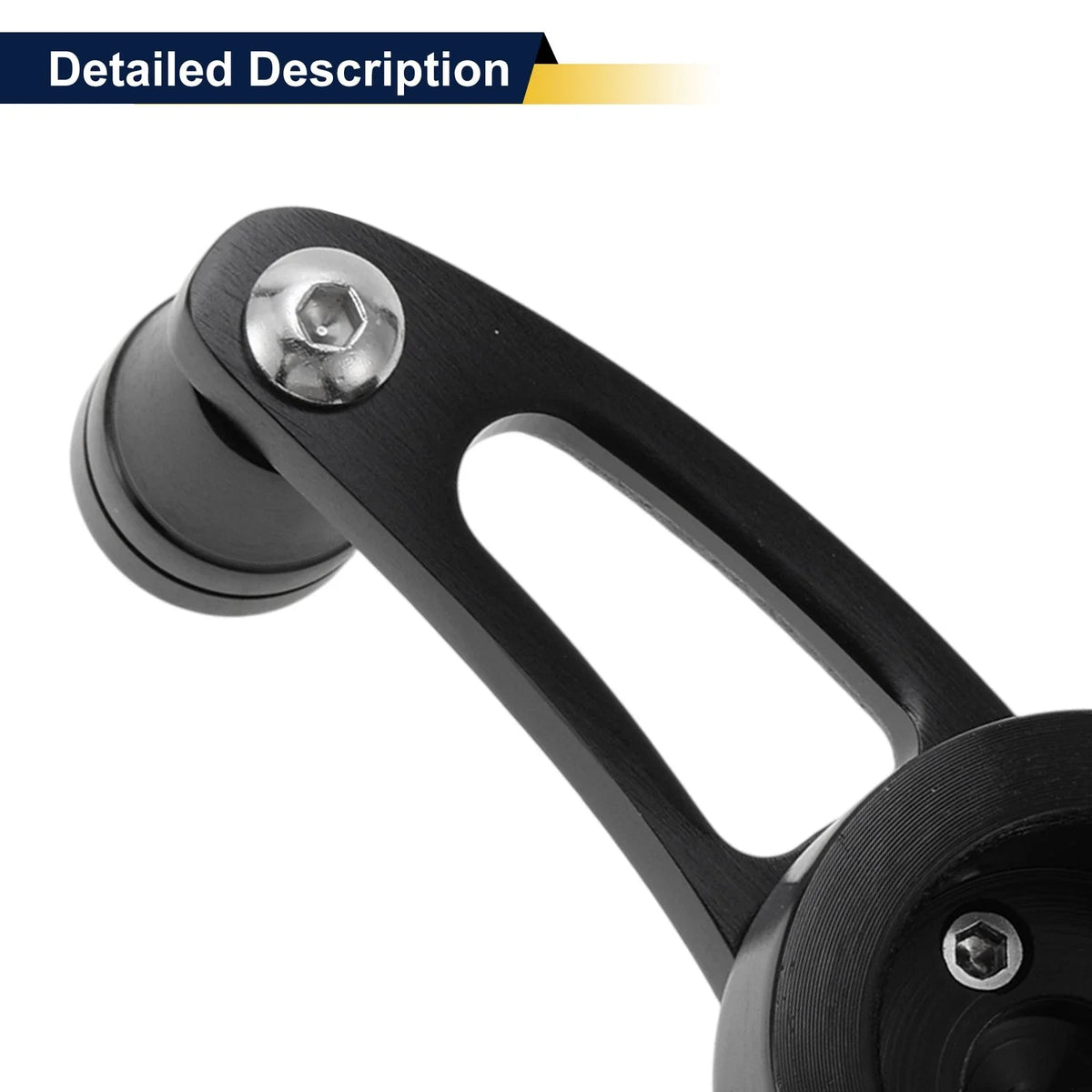 Set of 1 Car Door Window Crank Handle for Chevy Ford Chrysler (Black)