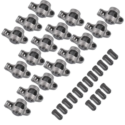 16x Roller Rocker Arm 1.5 Ratio 7/16 in for Small Block Chevy 350 (1969–1995)