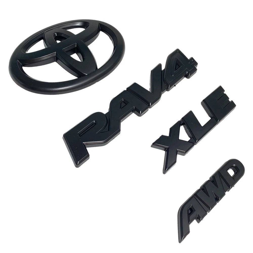 Overlay Rear Emblems Kit for Rav4 XLE AWD (2019–2025) PT948-42193-02