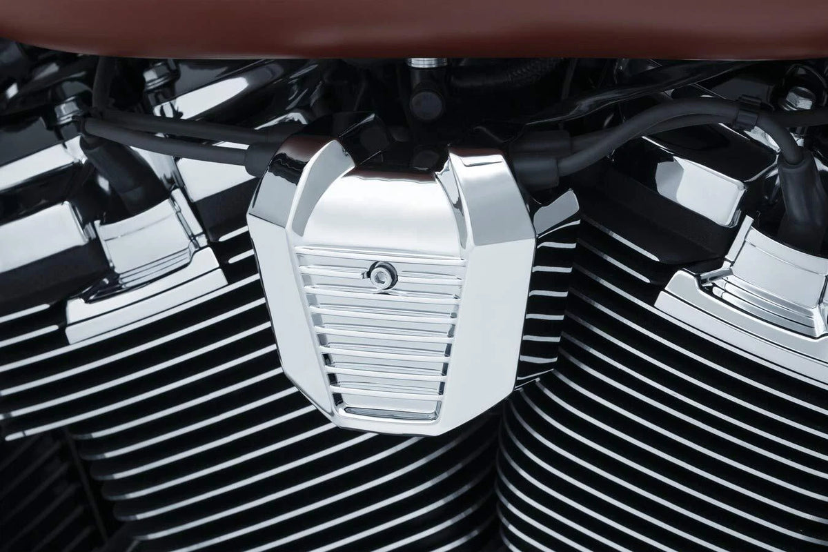 Kuryakyn Precision Coil Cover Chrome for Harley Davidson (6466)