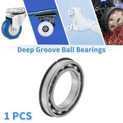 Deep Groove Ball Bearing 6015NR for Scooter Skateboard Wheel (P0 75x115x20mm)