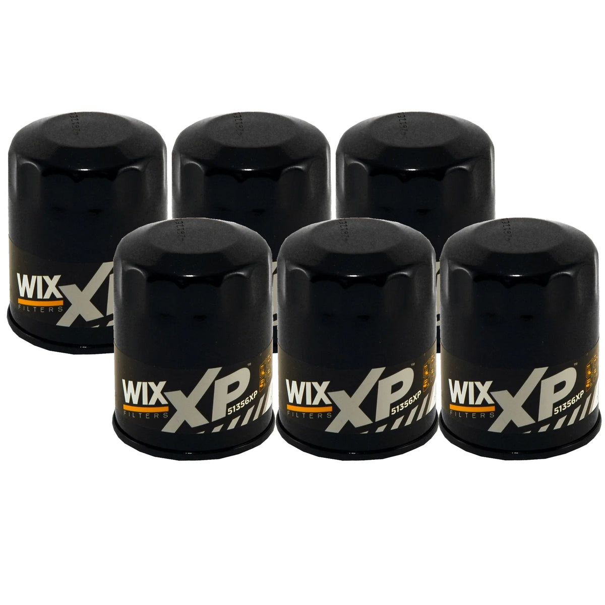Set of 6 Wix XP Engine Oil Filters for Chrysler Dodge Ford Mazda (GAS)