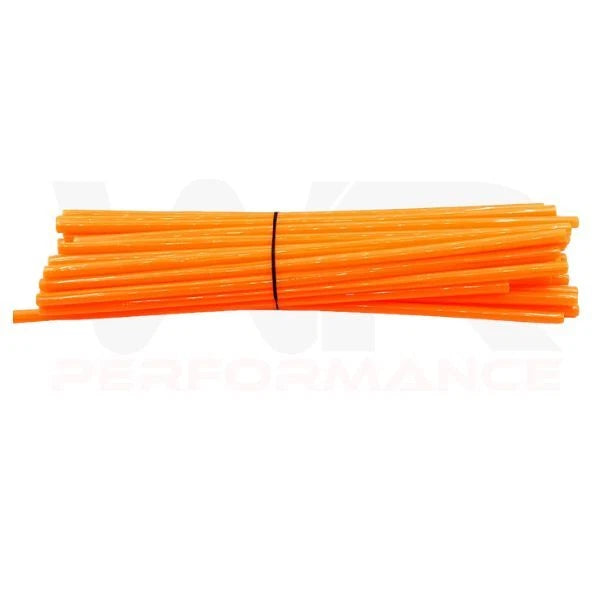 Orange Wheel Rim Spoke Covers for Peugeot XP6 50 XPS 50