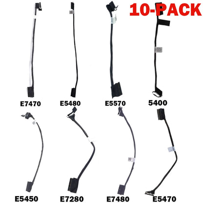 10x Battery Cable for Dell Latitude E7470 E5480 E5570 E7480 E5450 E7280 E5470