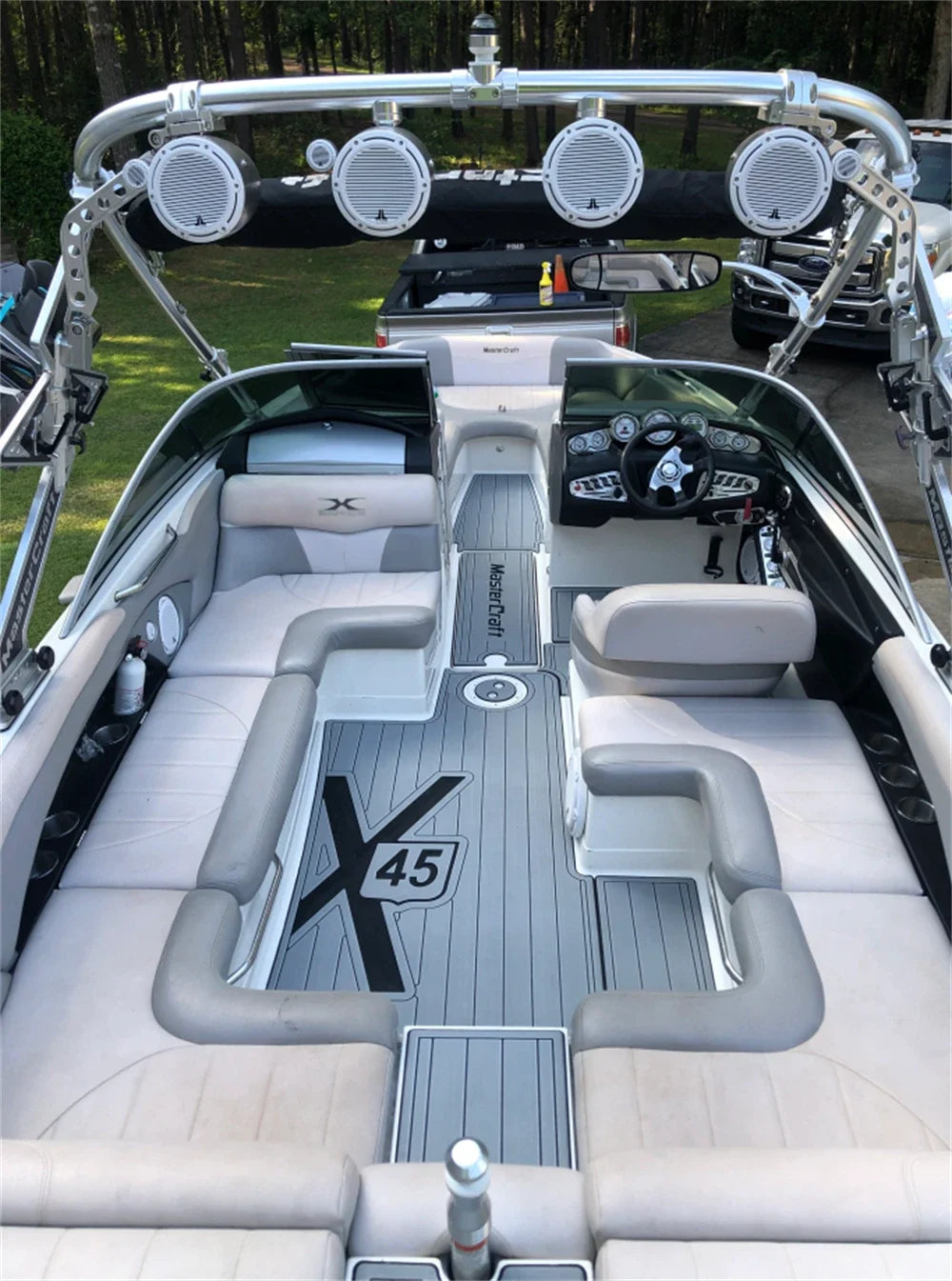 EVA Teak Deck Floor Pad for Tahoe 215 XI (2018)