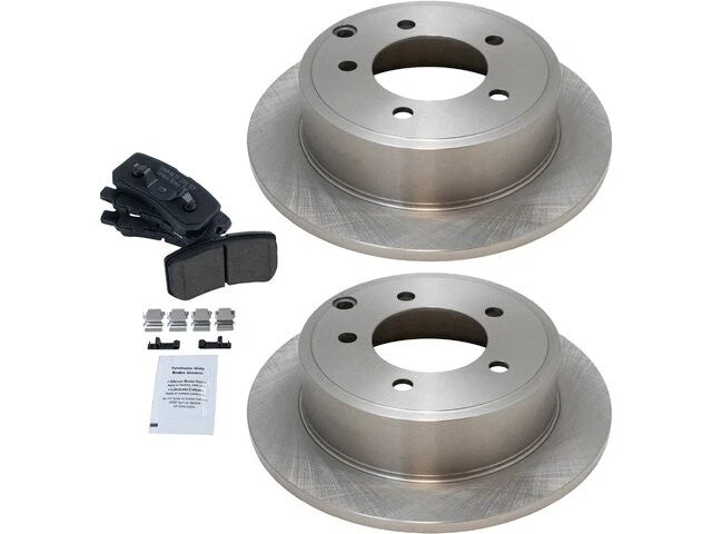 Brake Pad and Rotor Kit for Mitsubishi Lancer (2014–2015, 2017) 74736SGGP