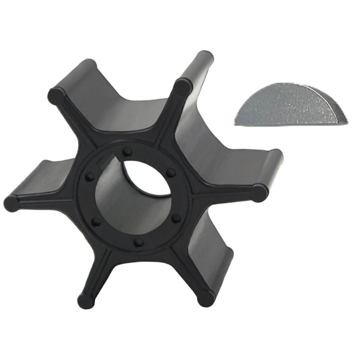Water Pump Impeller with Key for Suzuki 8/9.9 HP Outboard (17461-92D02)