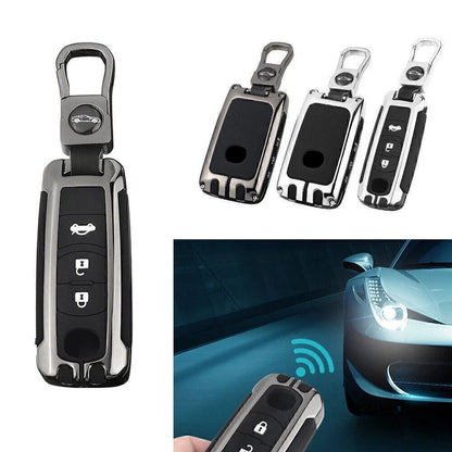 Zinc Alloy Full Sealed Key Fob Case for Mazda3 CX-5 CX-30 (2019–2023)
