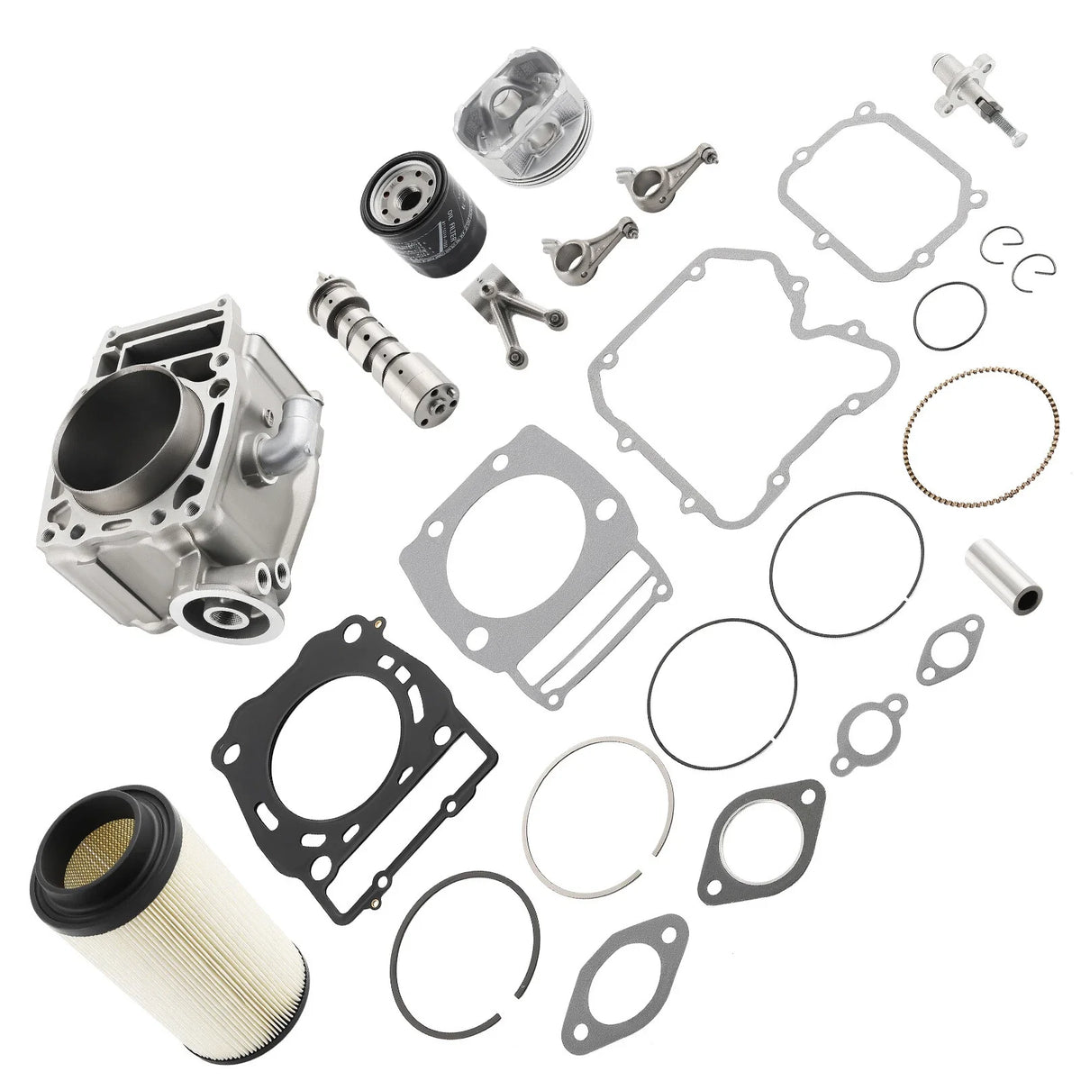 Cylinder Piston Camshaft Top End Rebuild Kit for Polaris Ranger 500 (1999–2012)