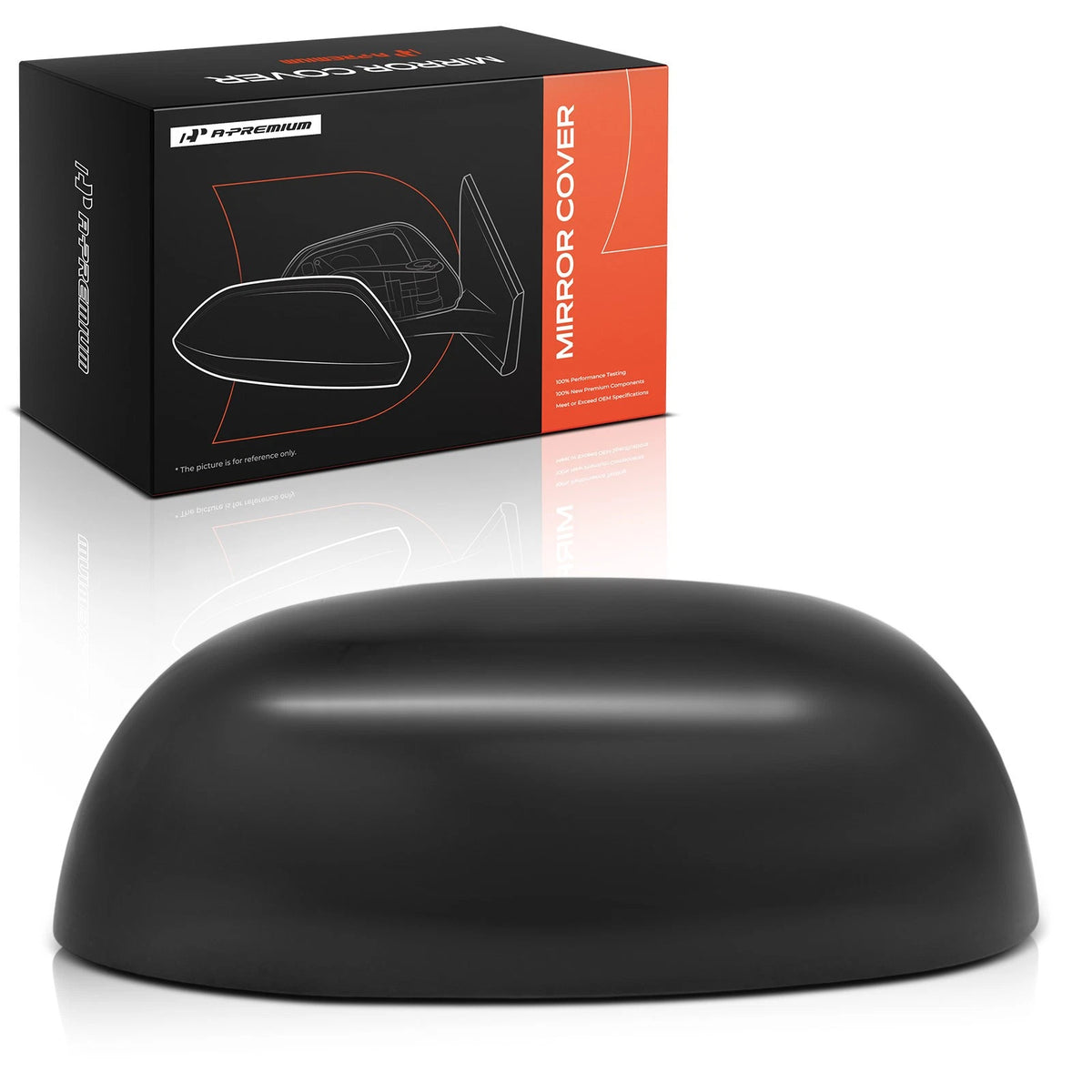 Left Driver Side Mirror Cover Cap for Kia Soul (2014–2019) 87616-B2500, KI1326103