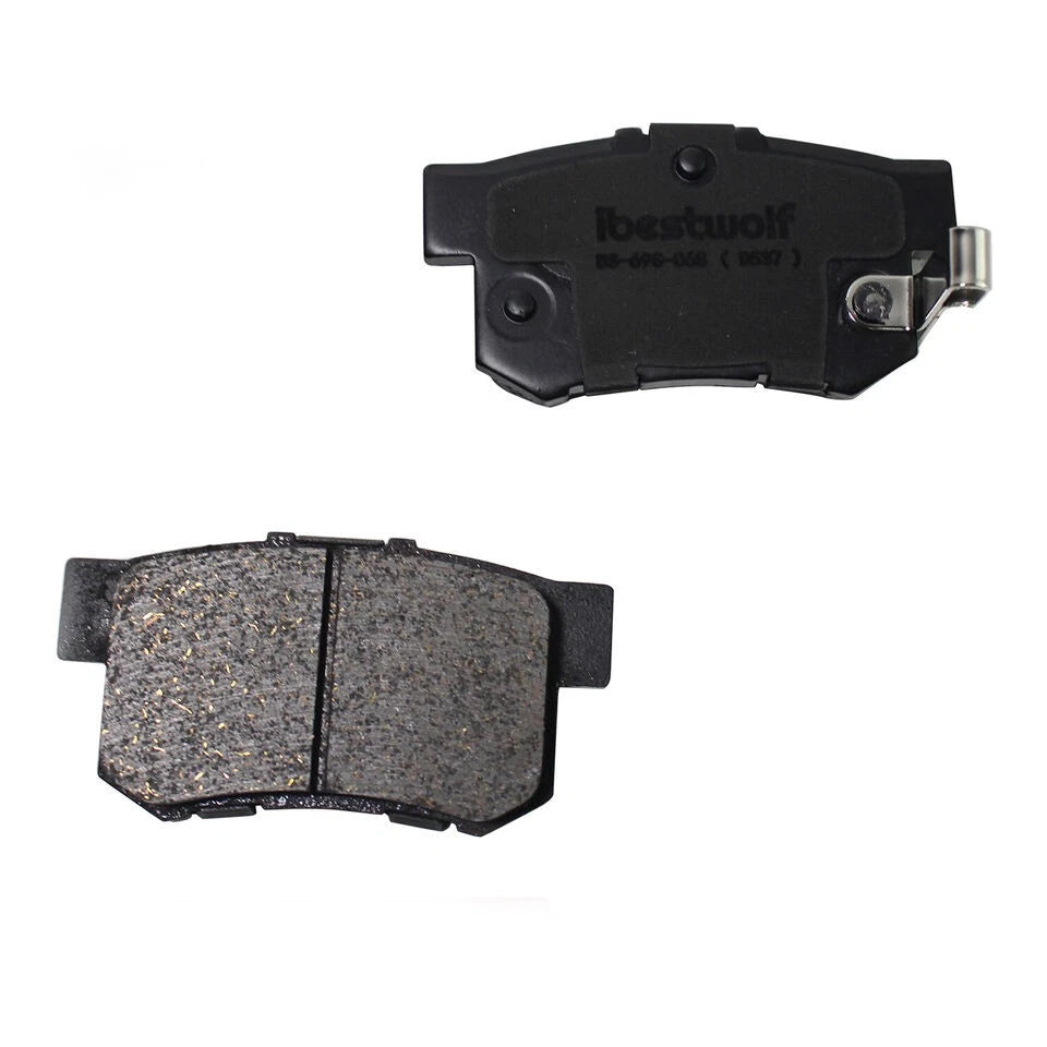 Rear Ceramic Brake Pads P-537 for Acura Honda (1996–2020)