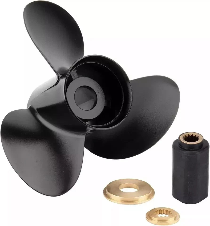 Aluminum Boat Propeller for Johnson Evinrude 40-140HP (13 Spline RH)