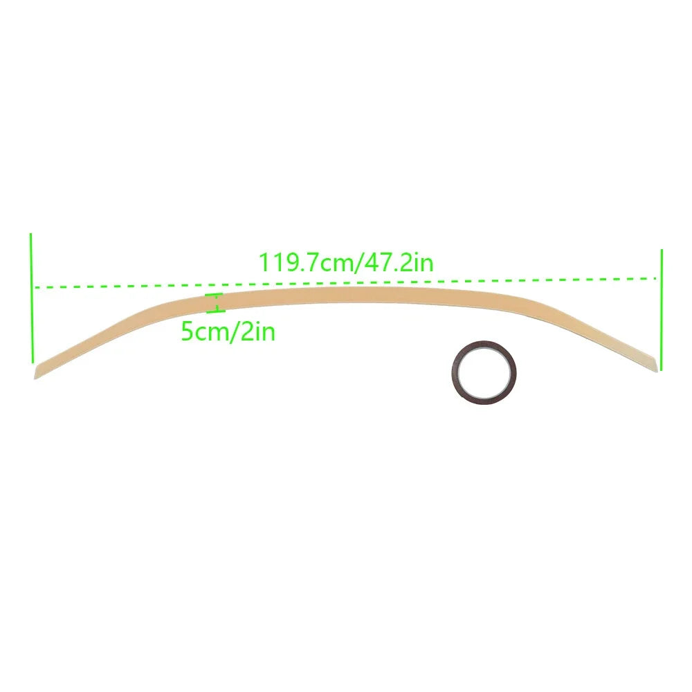 Unpainted Rear Trunk Wing Spoiler for Toyota Corolla (2014–2019)