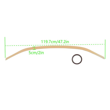 Unpainted Rear Trunk Wing Spoiler for Toyota Corolla (2014–2019)