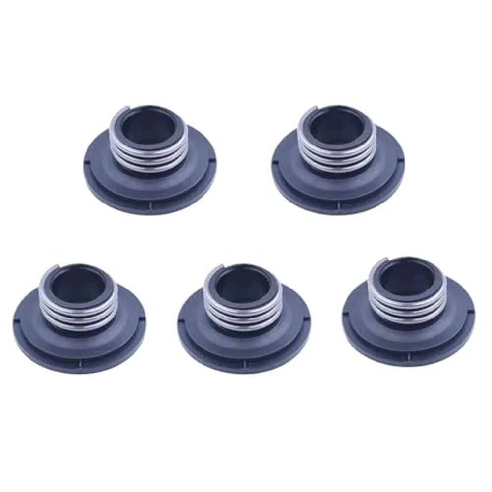 5 Piece Set of Oil Pump Worm Gears for Chainsaws
