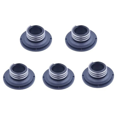 5 Piece Set of Oil Pump Worm Gears for Chainsaws