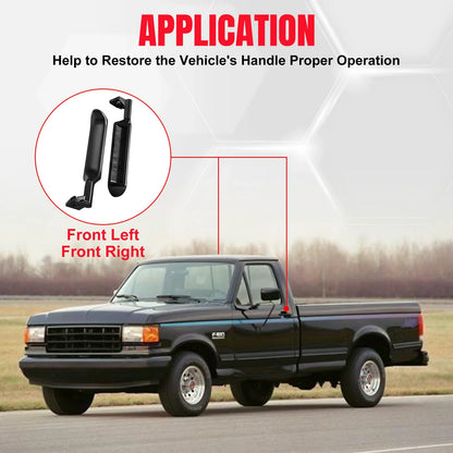 Pair Metal Door Handles for Ford Bronco XL (1990–1996)