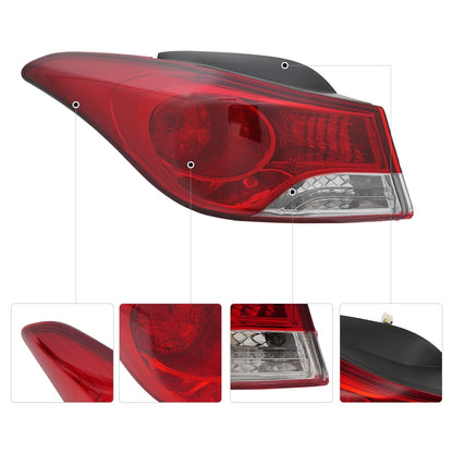Left Side Tail Lamp for Hyundai Elantra (2011–2013) 924013Y000