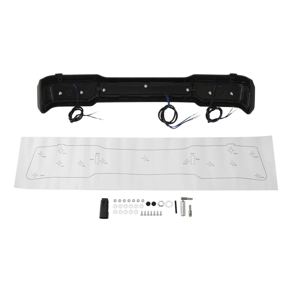 Smoke LED Tail Brake Turn Signal for Harley Touring Road King (1997–2008)