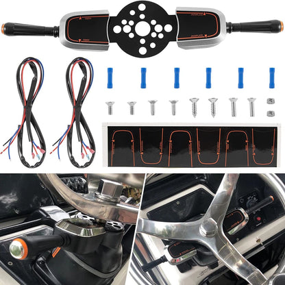 SeaStar Pro Trim/Jack Plate Control Switch for Steering Helm (PT2000-1P, PT2000-2P)