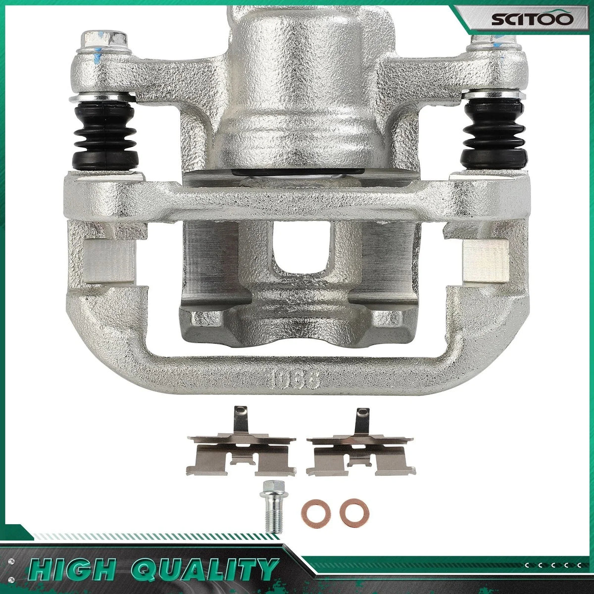 Rear Left Brake Caliper w/Bracket for Suzuki Forenza (2004–2008) & Chevy Spark EV (2014–2016)