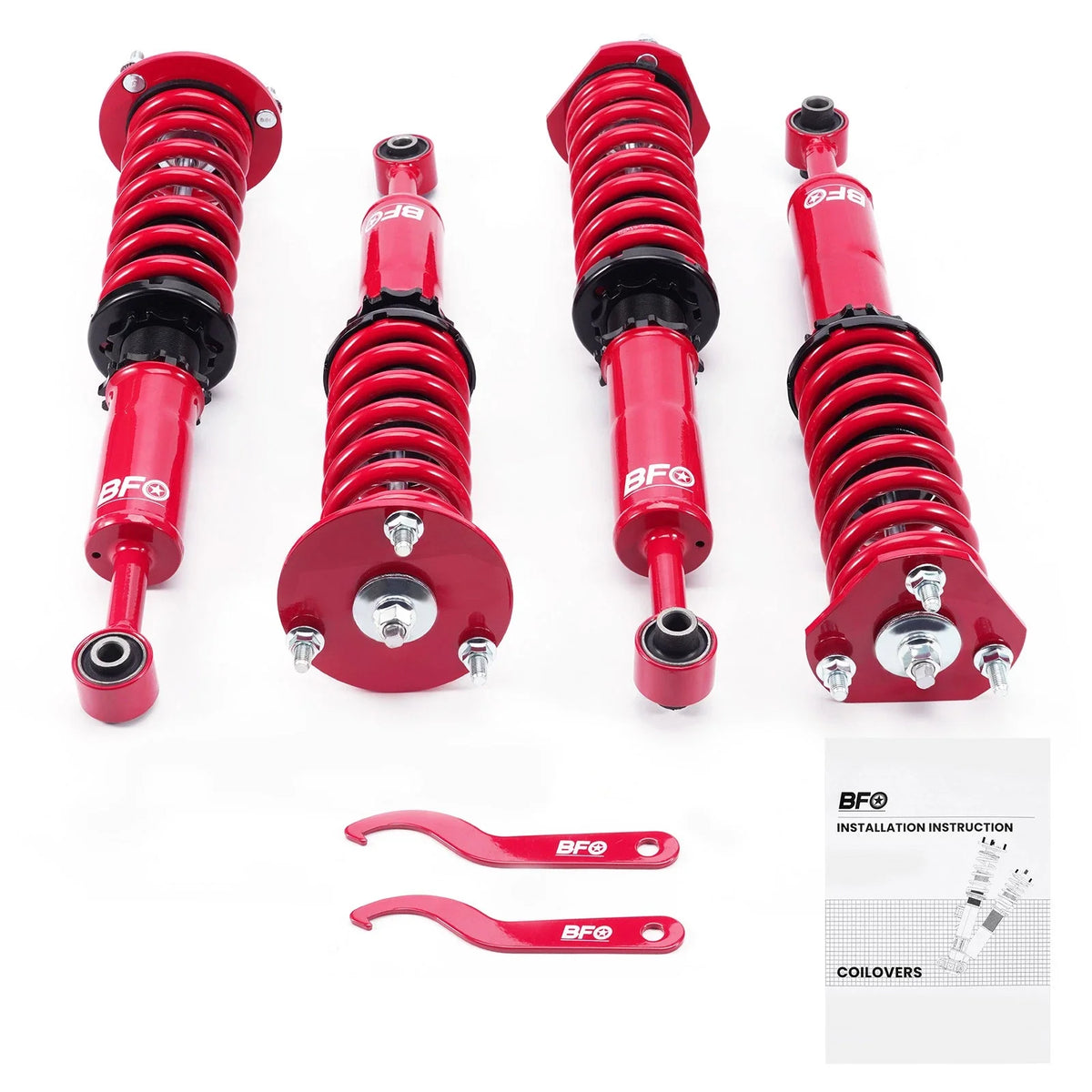 BFO Coilovers Suspension Springs Kit for Lexus IS250 IS350 IS-F (2006–2013)