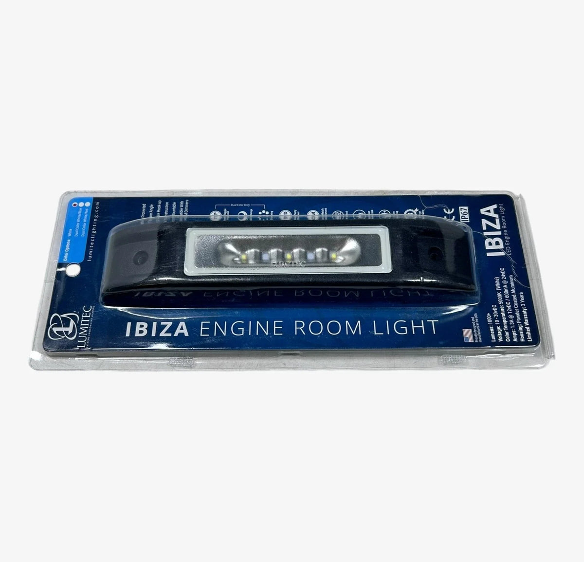 Ibiza Engine Room LED Light 1000+ Lumens 10-30V (Lumitec 101532)