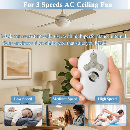 Universal Ceiling Fan Remote Control Kit for Hampton Bay