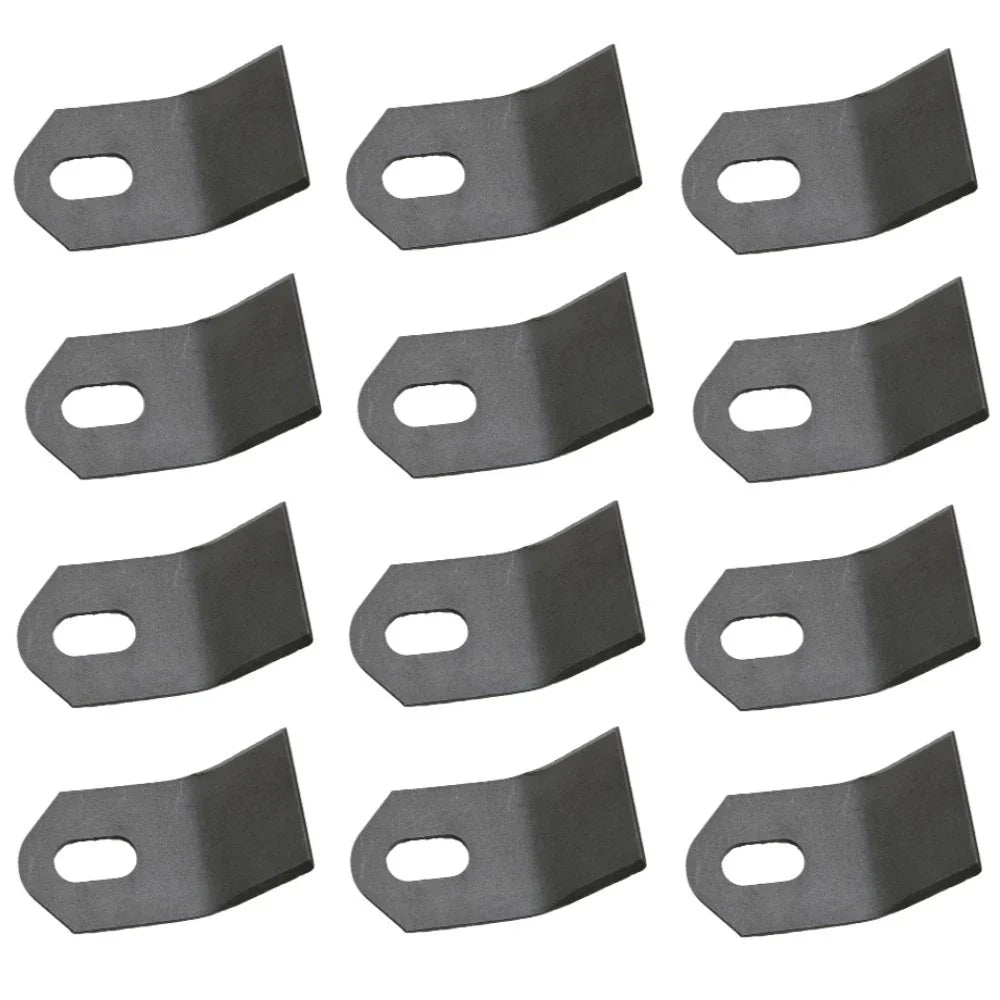 12 Flail Mower Blades for Terrain King (Replaces 100759)