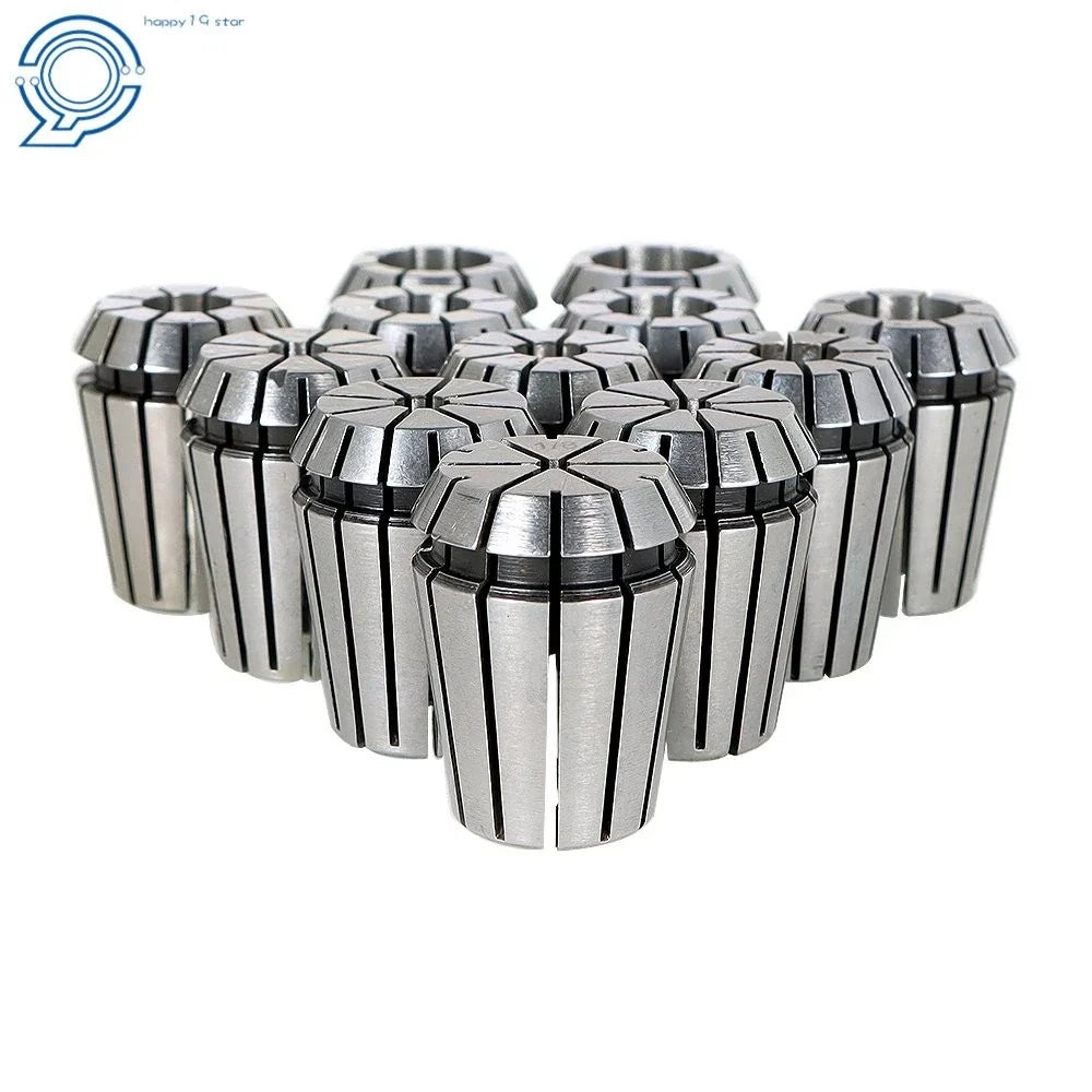 Set of 12 Spring Collets for CNC Engraving Milling Lathe Tool