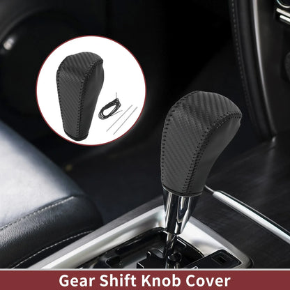 Gear Shift Knob Cover for BMW 3 Series E90 Black (2004-2012)