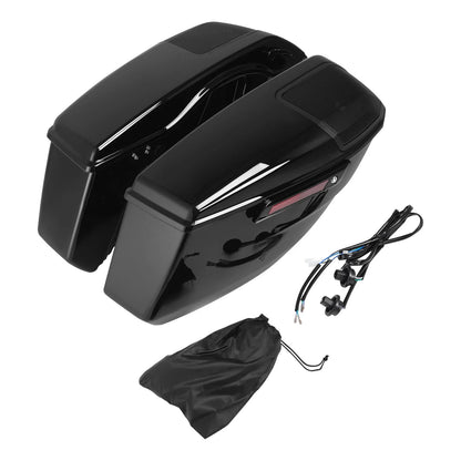 6X9" Speaker Cutout Saddlebags for Harley Touring CVO Street Road Glide (2023–2026)