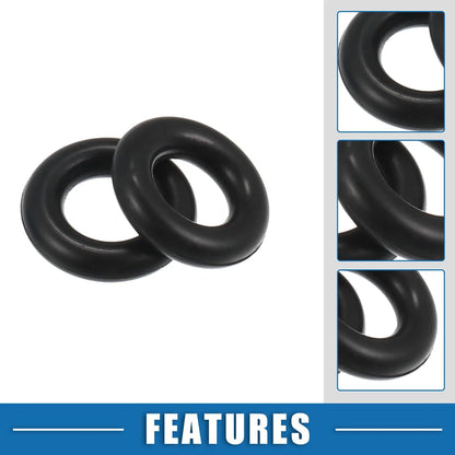 Set of 6 Fuel Injector O Rings Seals No. 1439800 for BMW X3 X5 (2004–2010)