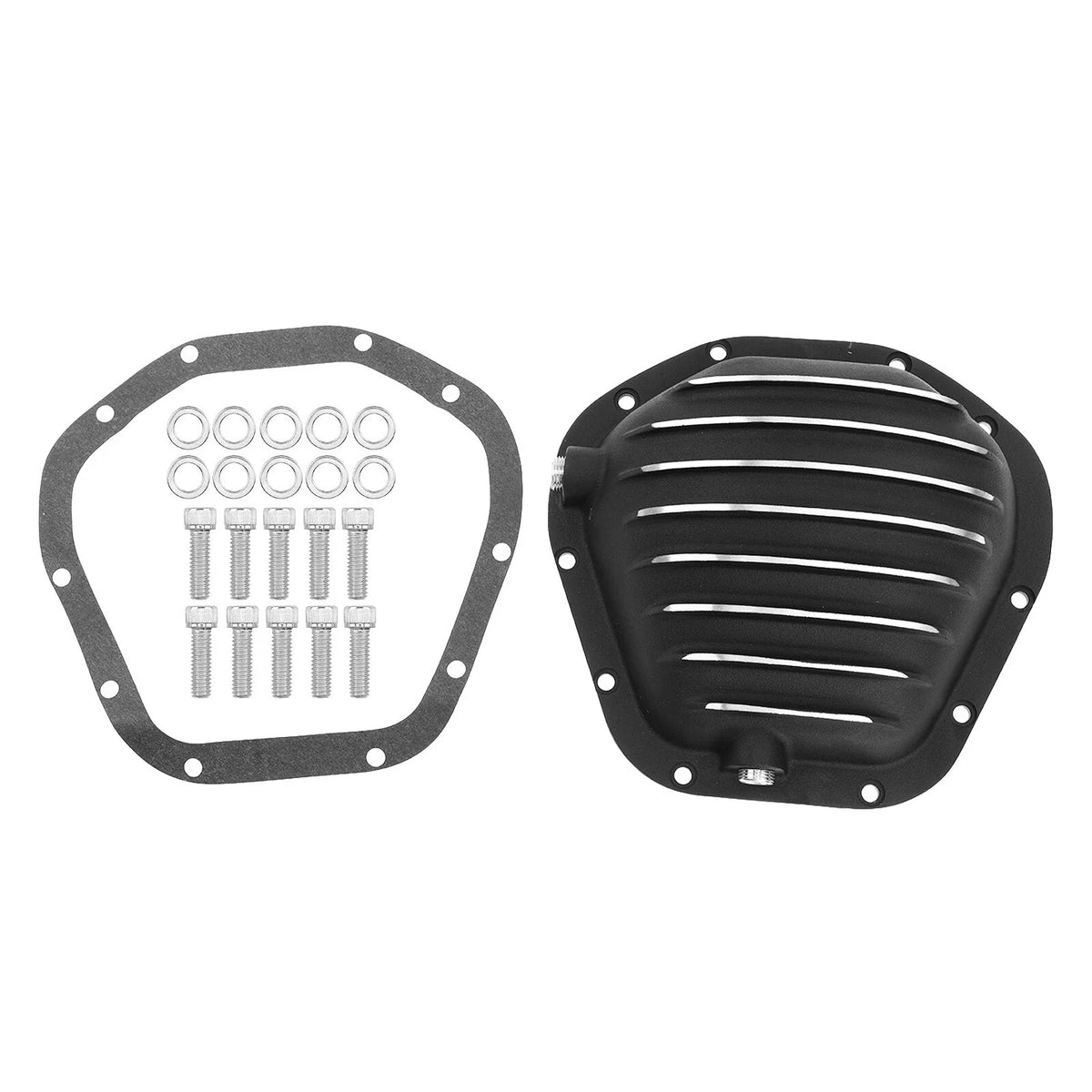Rear Differential Cover with Gasket for Ford K10 Chevy Jeep (10 Bolts)