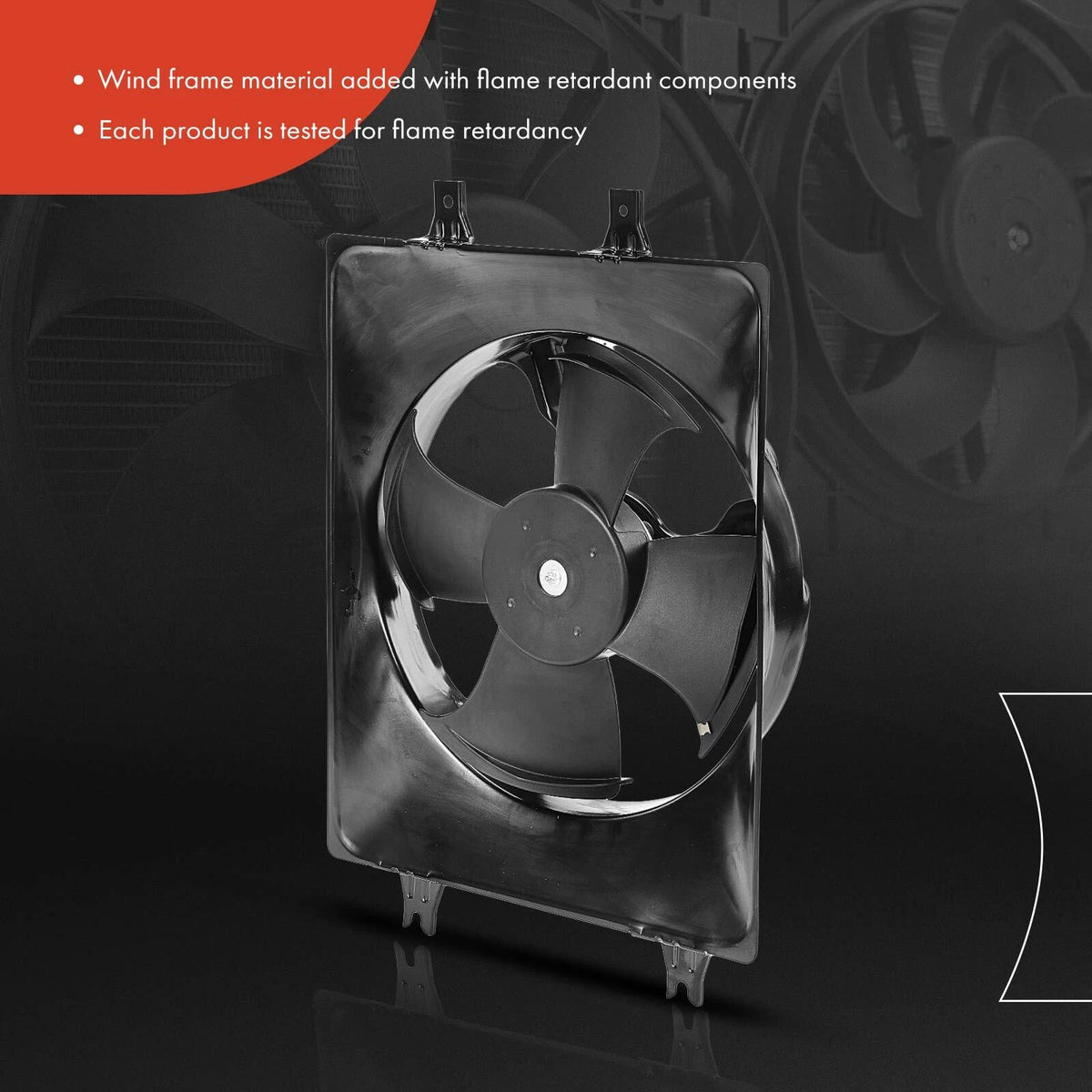 Radiator & A/C Condenser & Cooling Fan Kit for Honda Odyssey (1999–2004) - 19010-P8F-A51, 19010P8FA51