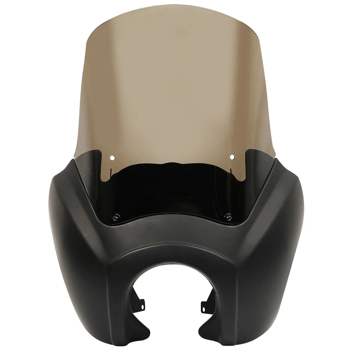 Headlight Fairing Cover with 15" Smoke Windshield for Harley Dyna FXDXT (1999–2006)